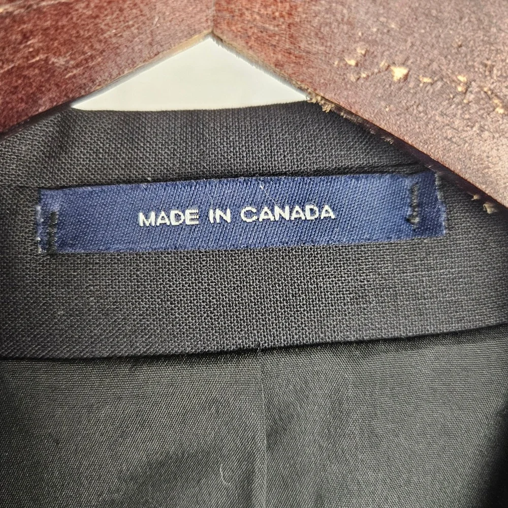 Ralph‎ Ralph Lauren Mens Black 2 Button Blazer Sport Coat Canada Made Dillard's